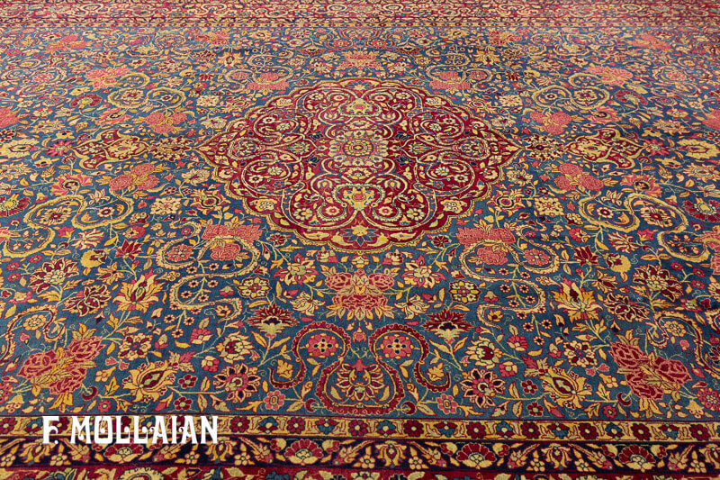 Antique Persian Tehran Rug n°:54530007